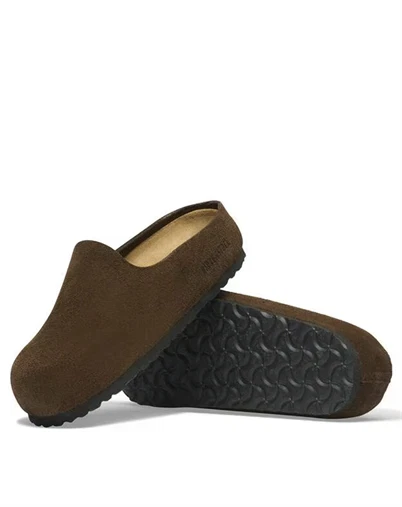 Birkenstock - Amsterdam Wrapped Suede Leather Sandal - Carafe